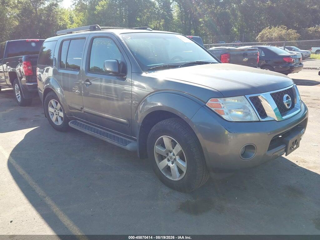2008 NISSAN PATHFINDER 5N1AR18B08C627678