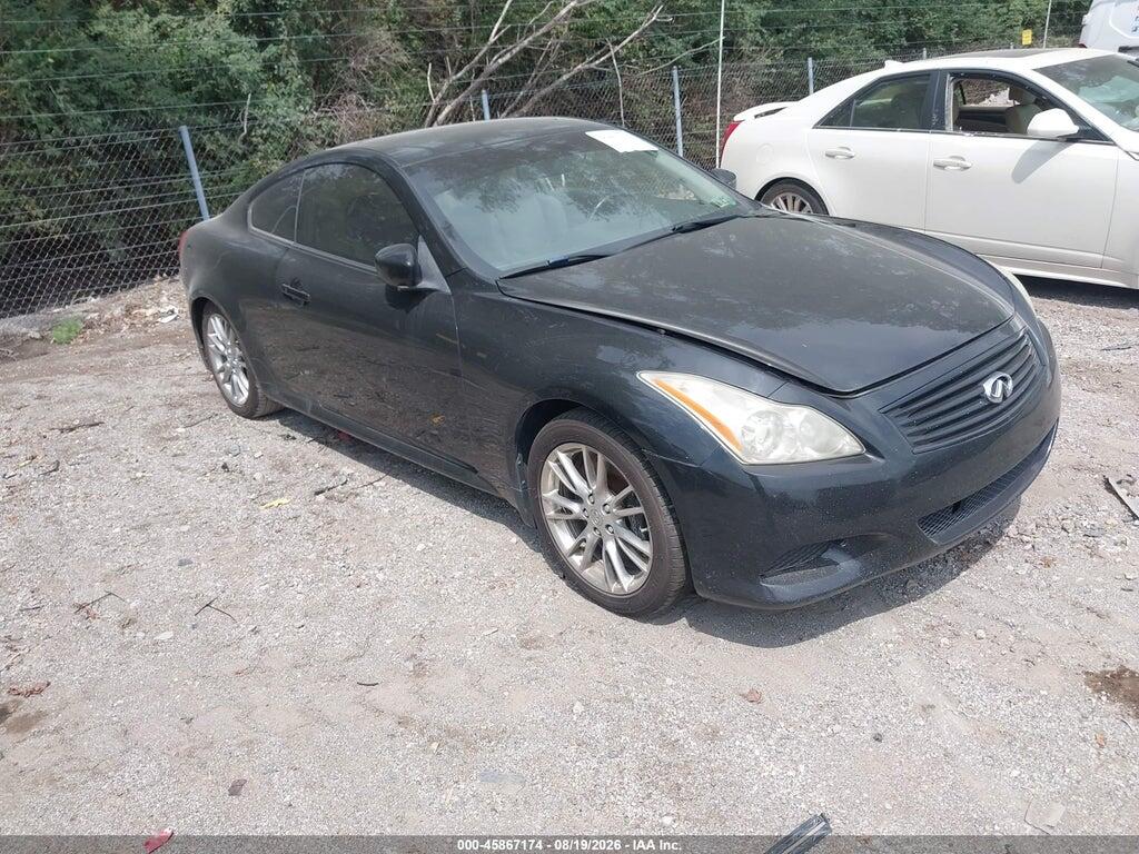 2008 INFINITI G37 JNKCV64E68M109587