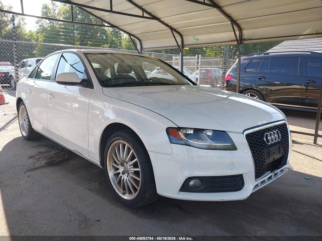 2010 AUDI A4 WAUBFAFLXAN031238