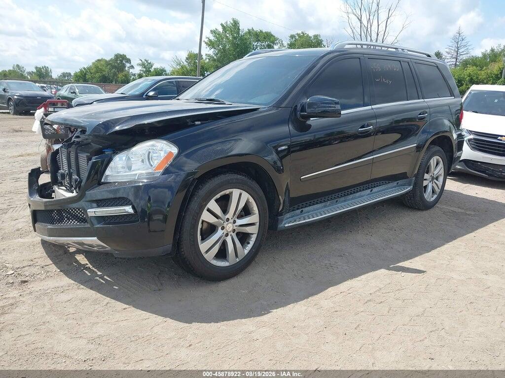 4JGBF2FE6CA794857 2012 MERCEDES-BENZ GL 350 BLUETEC photo no. 2
