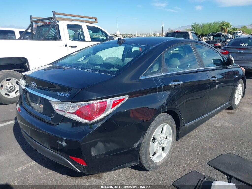 KMHEC4A41CA062703 2012 HYUNDAI SONATA HYBRID photo no. 4
