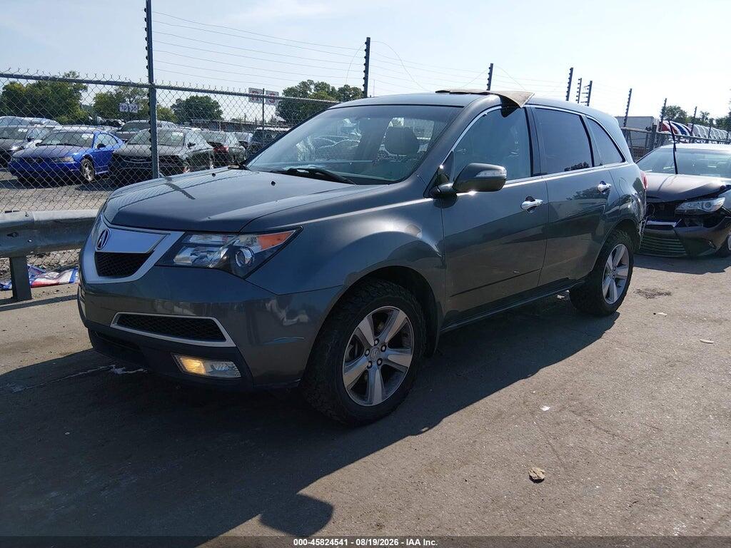 2HNYD2H69BH513073 2011 MDX ACURA photo no. 2