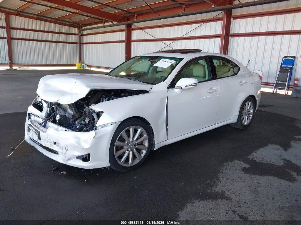 JTHBF5C25A5124060 2010 LEXUS IS 250 photo no. 2