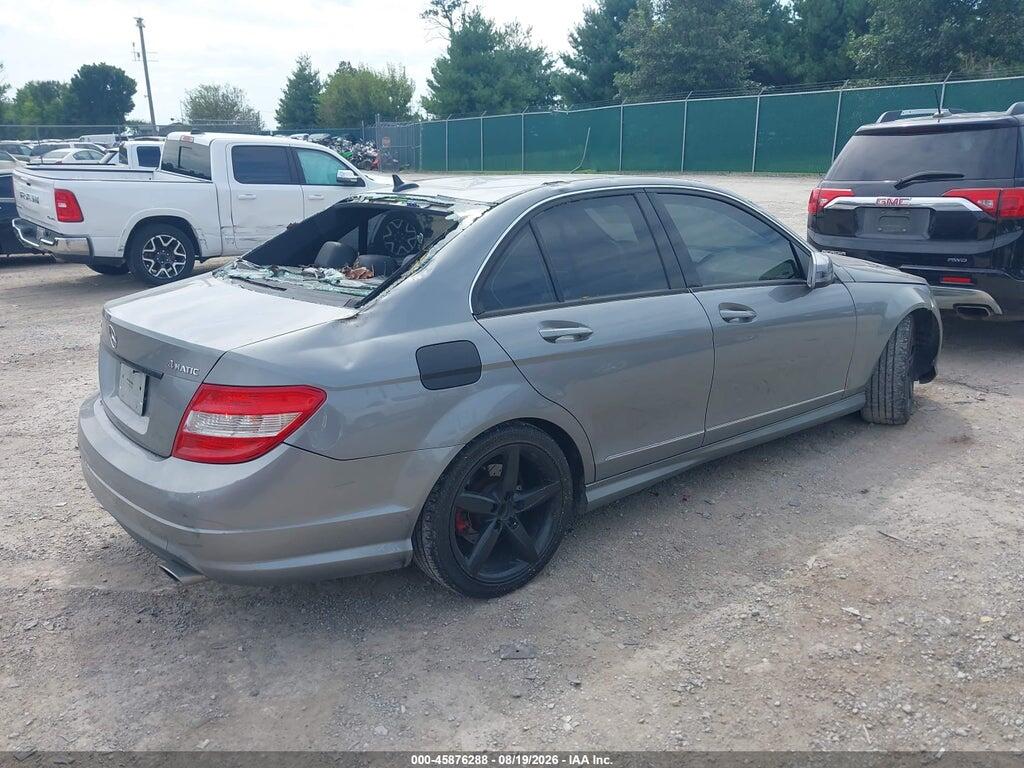 WDDGF8BB8AR131979 2010 MERCEDES-BENZ C 300 photo no. 4