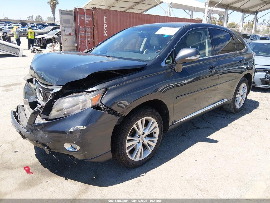 JTJBC1BA3A2402433 2010 LEXUS RX 450H photo no. 2