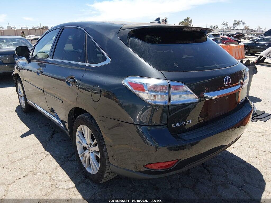 JTJBC1BA3A2402433 2010 LEXUS RX 450H photo no. 3