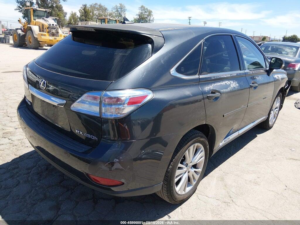 JTJBC1BA3A2402433 2010 LEXUS RX 450H photo no. 4