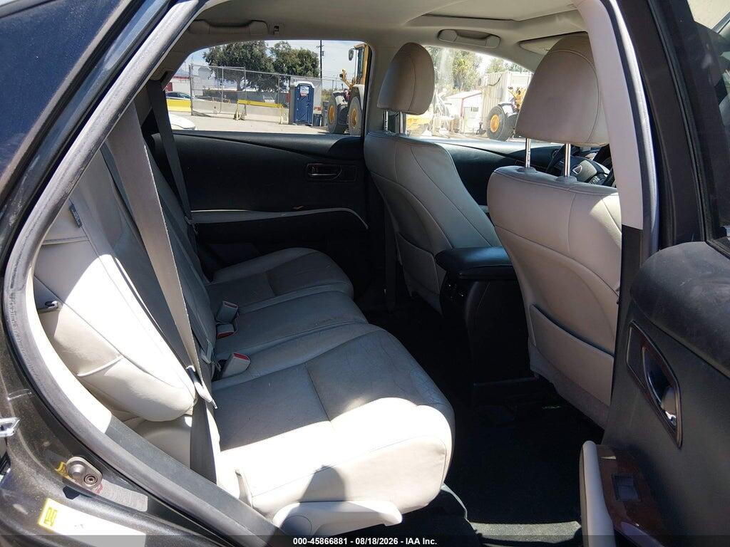 JTJBC1BA3A2402433 2010 LEXUS RX 450H photo no. 8