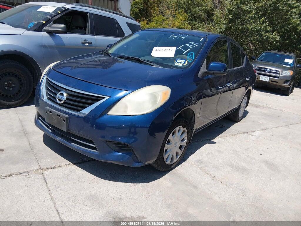 3N1CN7AP8CL896836 2012 NISSAN VERSA photo no. 2