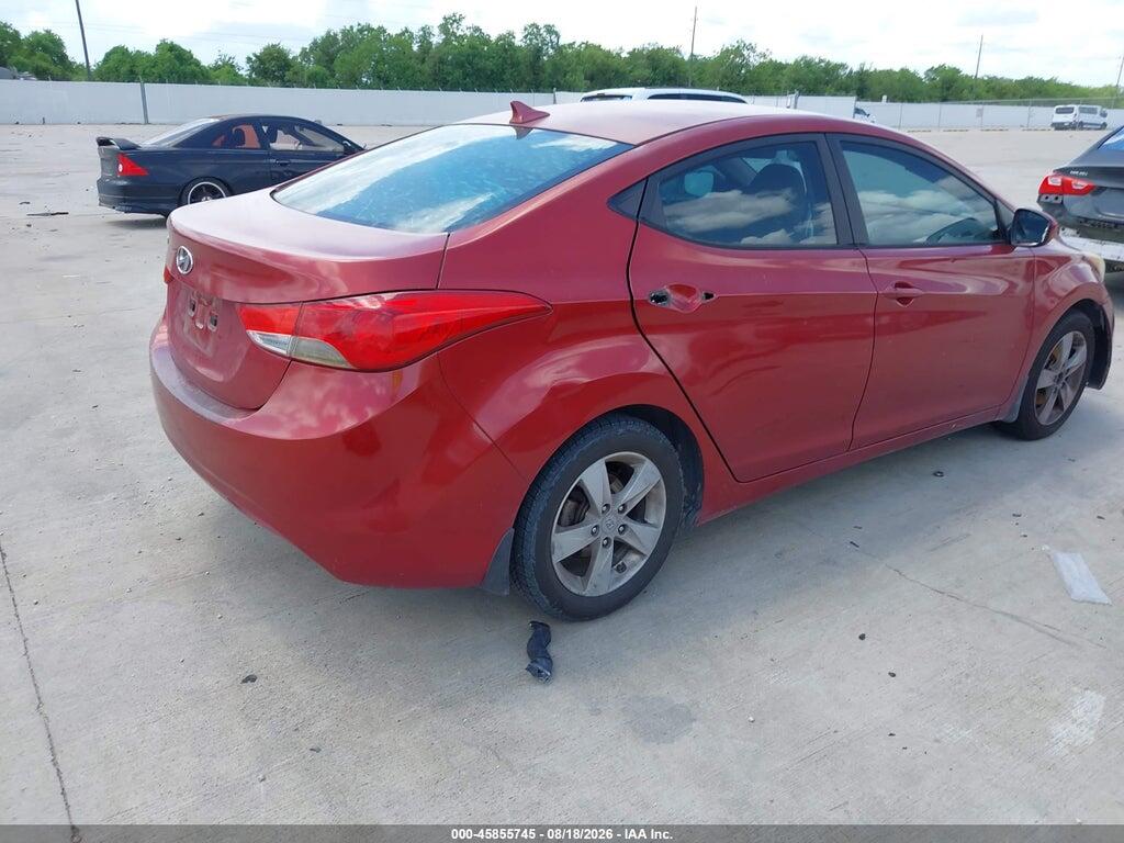 KMHDH4AE2CU416653 2012 HYUNDAI ELANTRA photo no. 4
