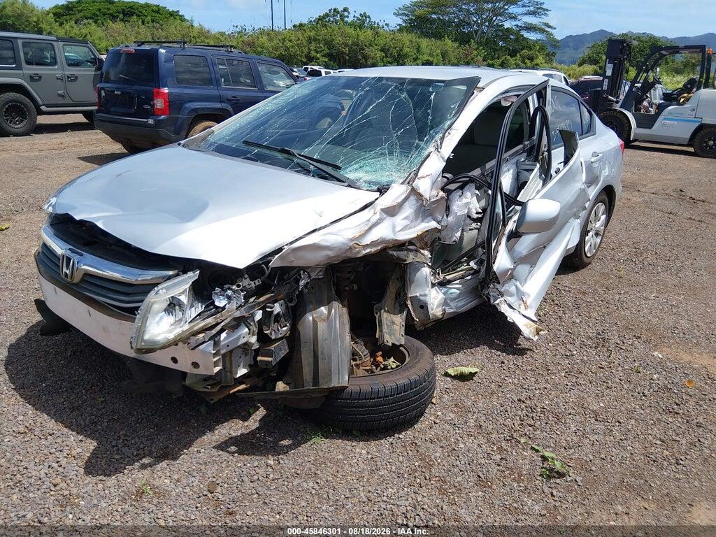 19XFB2F59CE094913 2012 HONDA CIVIC photo no. 2