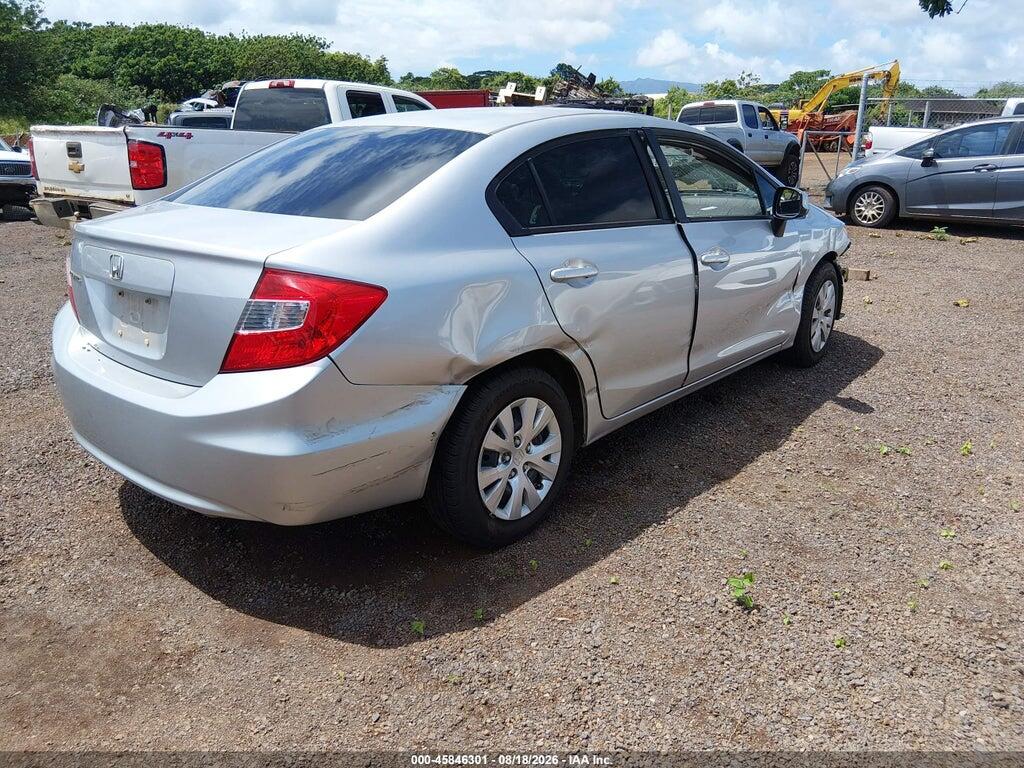 19XFB2F59CE094913 2012 HONDA CIVIC photo no. 4