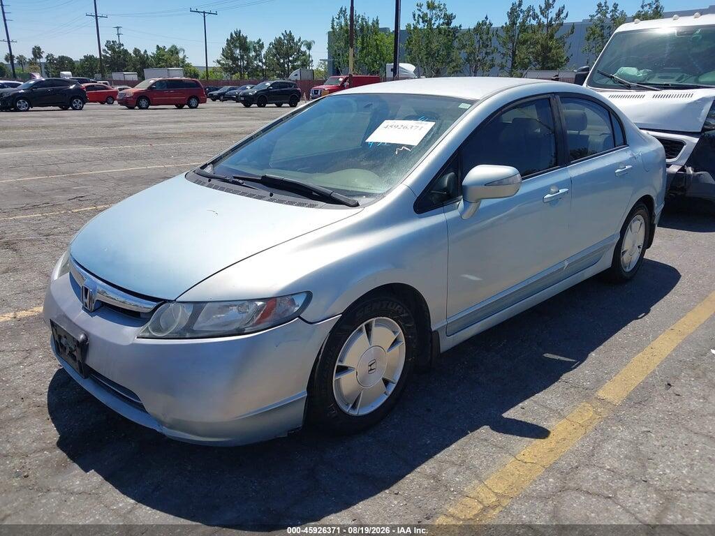 JHMFA36296S004139 2006 HONDA CIVIC HYBRID photo no. 2