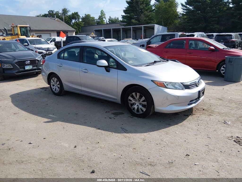 2012 HONDA CIVIC 19XFB2F50CE056745