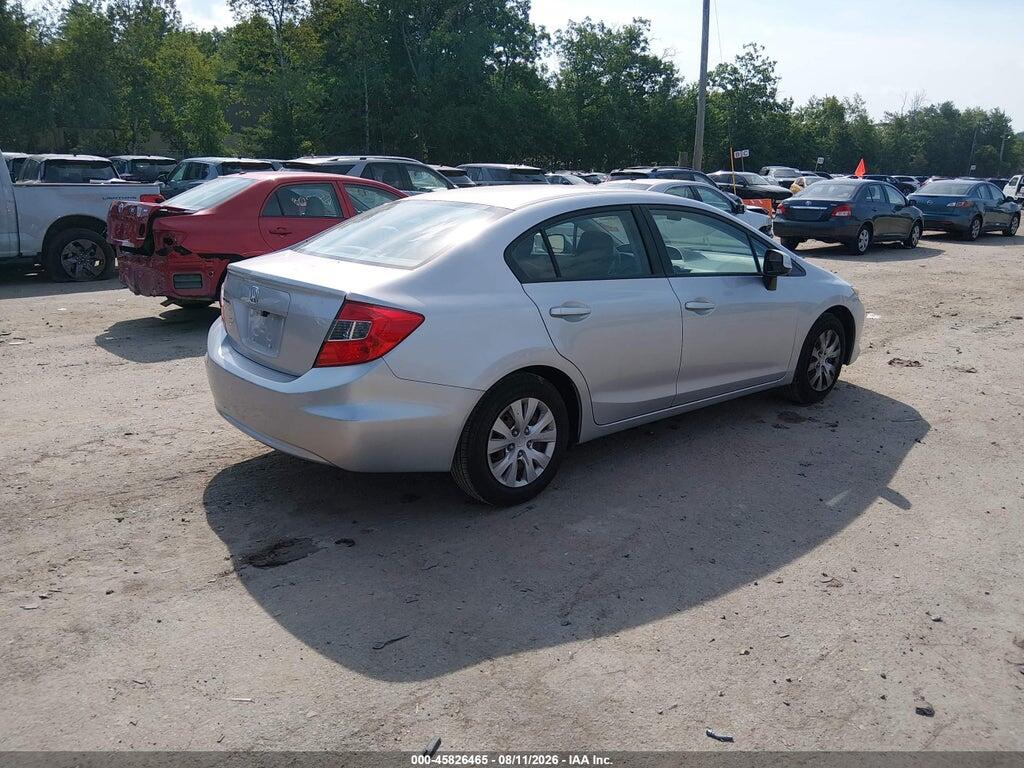 19XFB2F50CE056745 2012 HONDA CIVIC photo no. 4