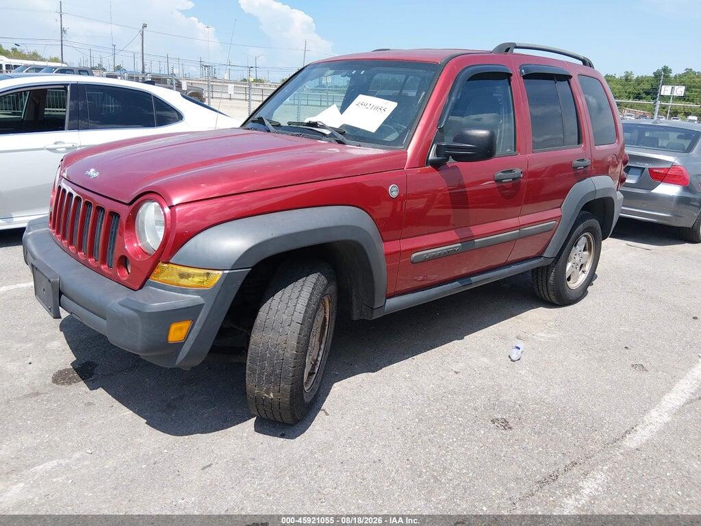 1J4GL48K56W253544 2006 JEEP LIBERTY photo no. 2
