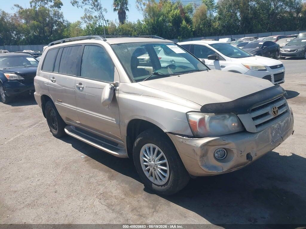 JTEEP21AX60180371 2006 TOYOTA HIGHLANDER photo no. 1