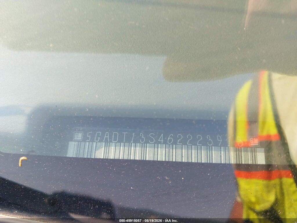 5GADT13S462223913 2006 BUICK RAINIER photo no. 9
