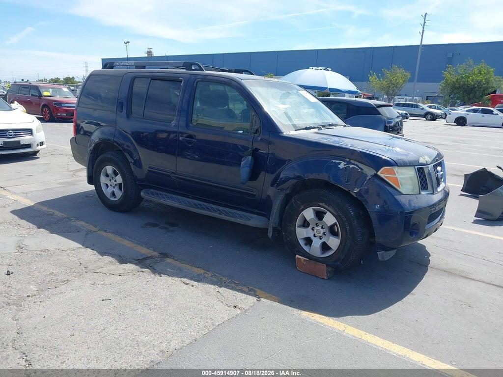2006 NISSAN PATHFINDER 5N1AR18U96C681365