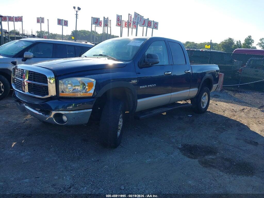 1D7KS28D56J240398 2006 DODGE RAM 2500 photo no. 2