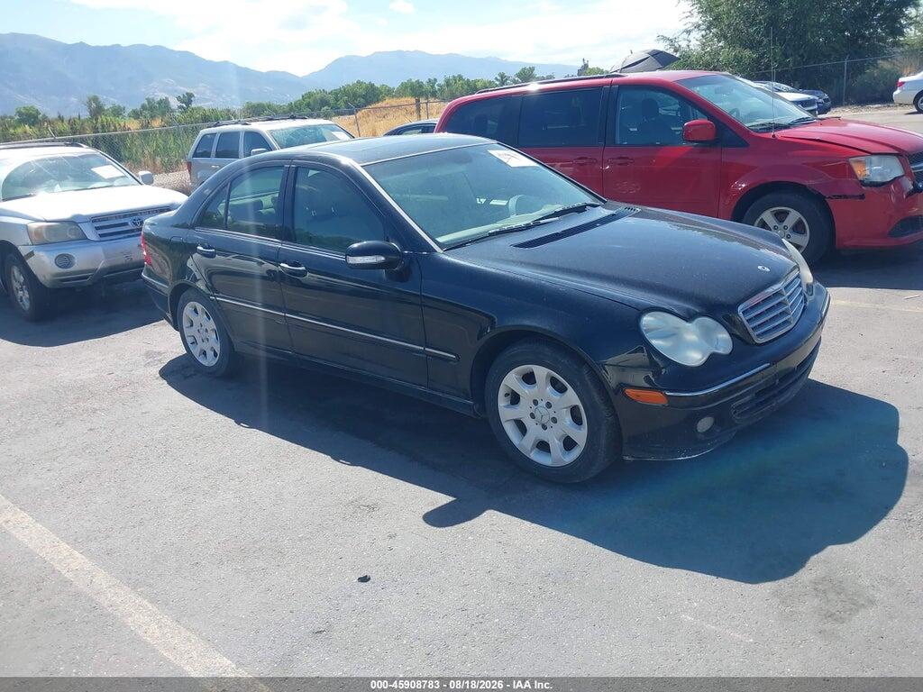 WDBRF87H26F751525 2006 MERCEDES-BENZ C 350 photo no. 1