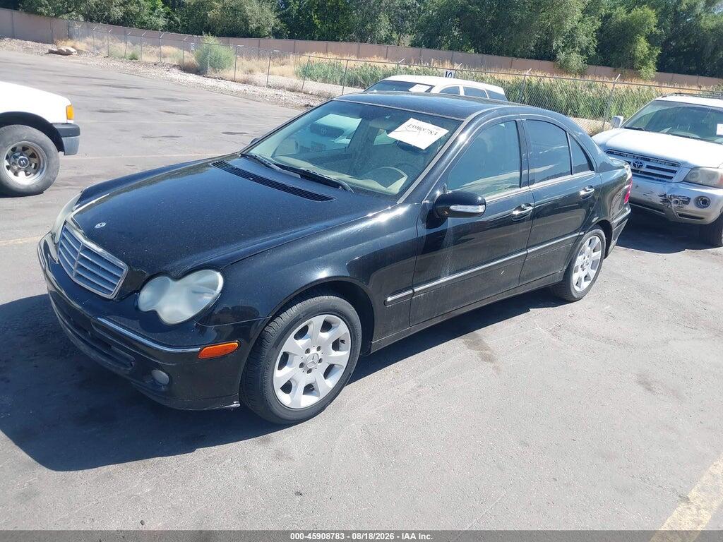 WDBRF87H26F751525 2006 MERCEDES-BENZ C 350 photo no. 2