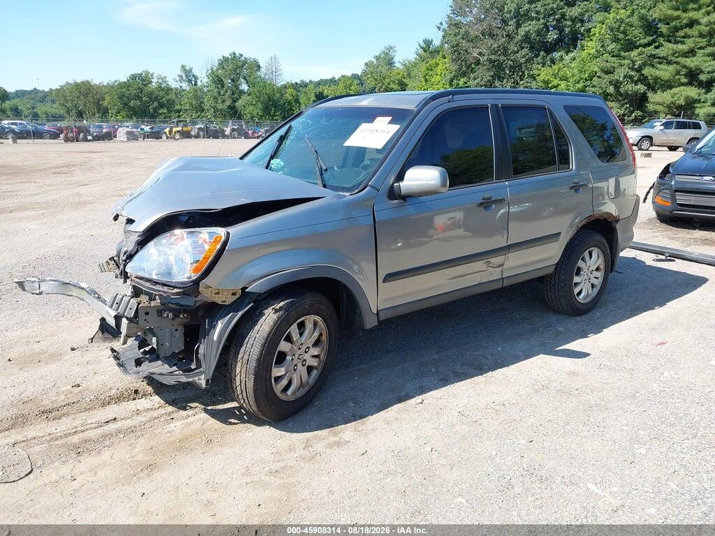 JHLRD68886C016241 2006 HONDA CR-V photo no. 2