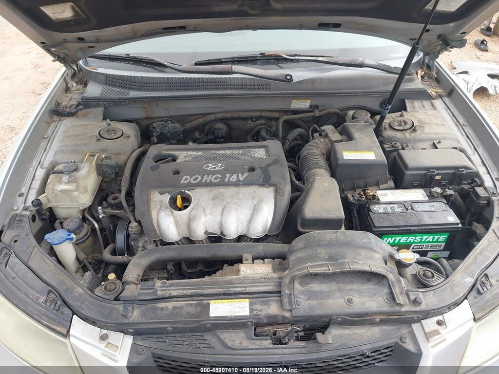 5NPET46C96H123765 2006 HYUNDAI SONATA photo no. 10