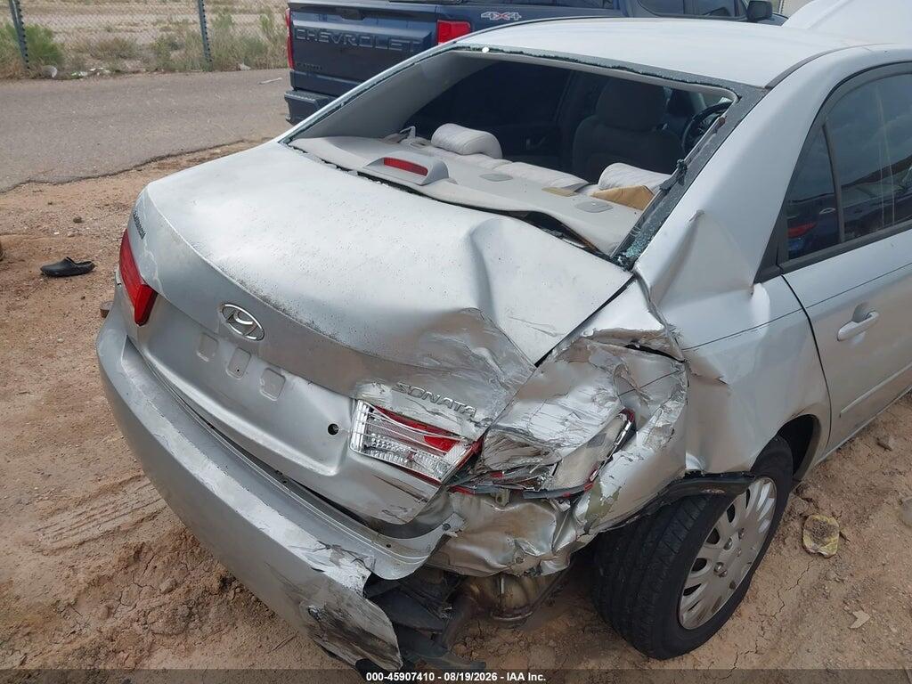 5NPET46C96H123765 2006 HYUNDAI SONATA photo no. 12