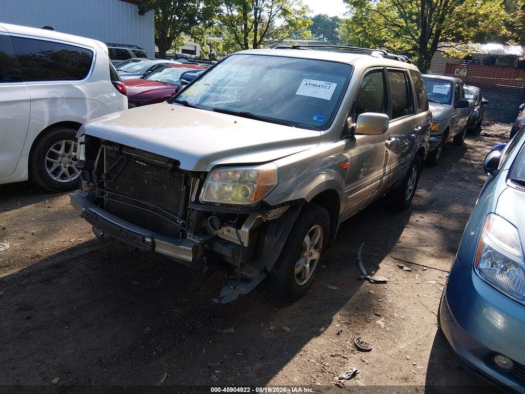 2HKYF18606H536040 2006 HONDA PILOT photo no. 2