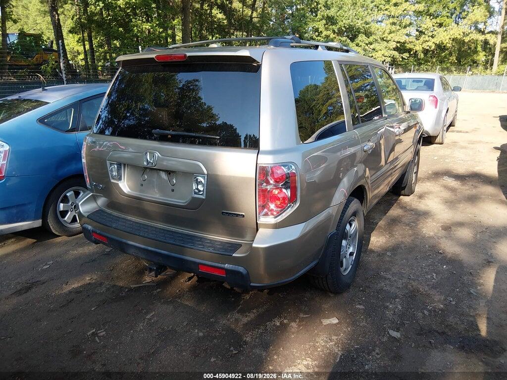 2HKYF18606H536040 2006 HONDA PILOT photo no. 4