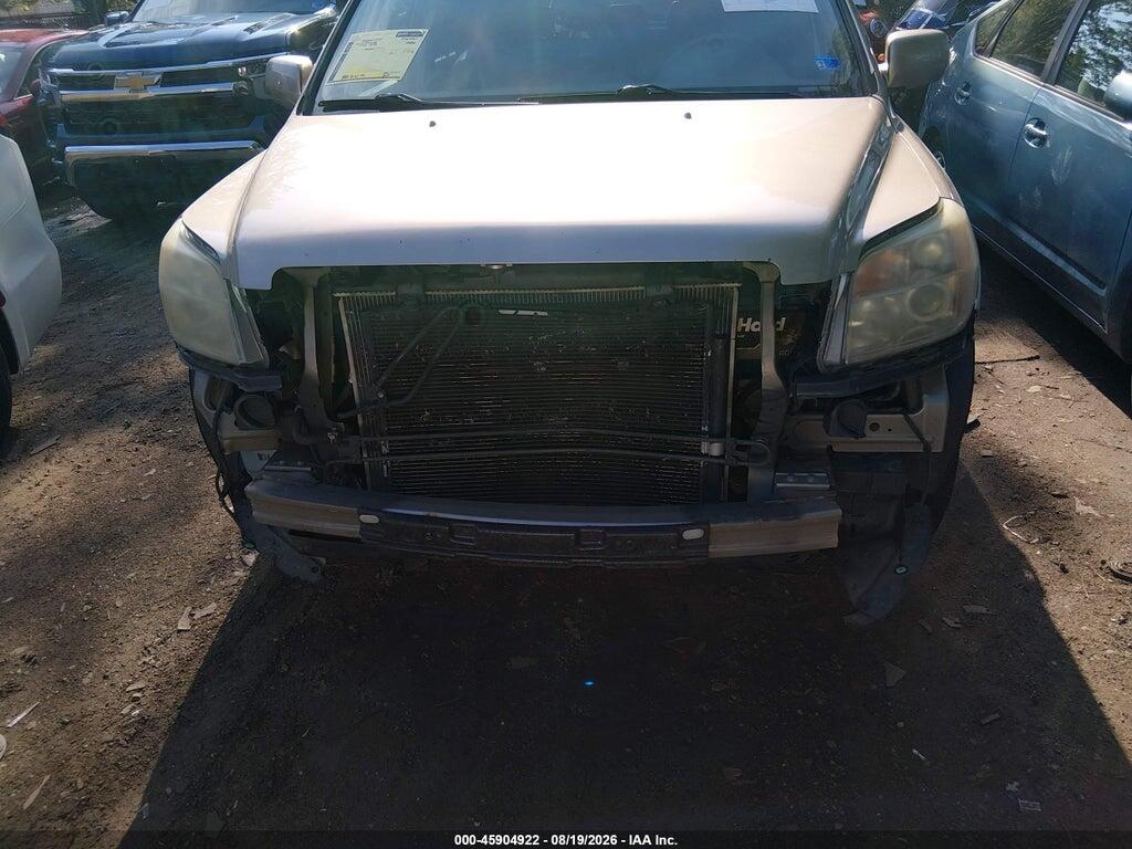 2HKYF18606H536040 2006 HONDA PILOT photo no. 6