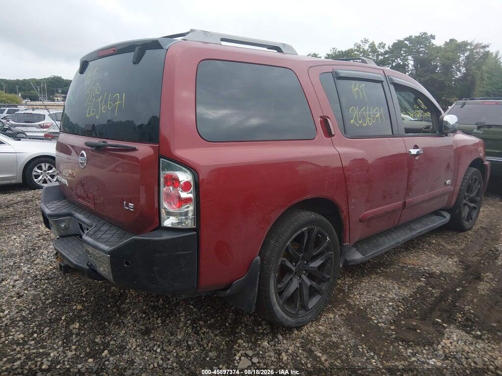 5N1AA08B66N701012 2006 NISSAN ARMADA photo no. 4