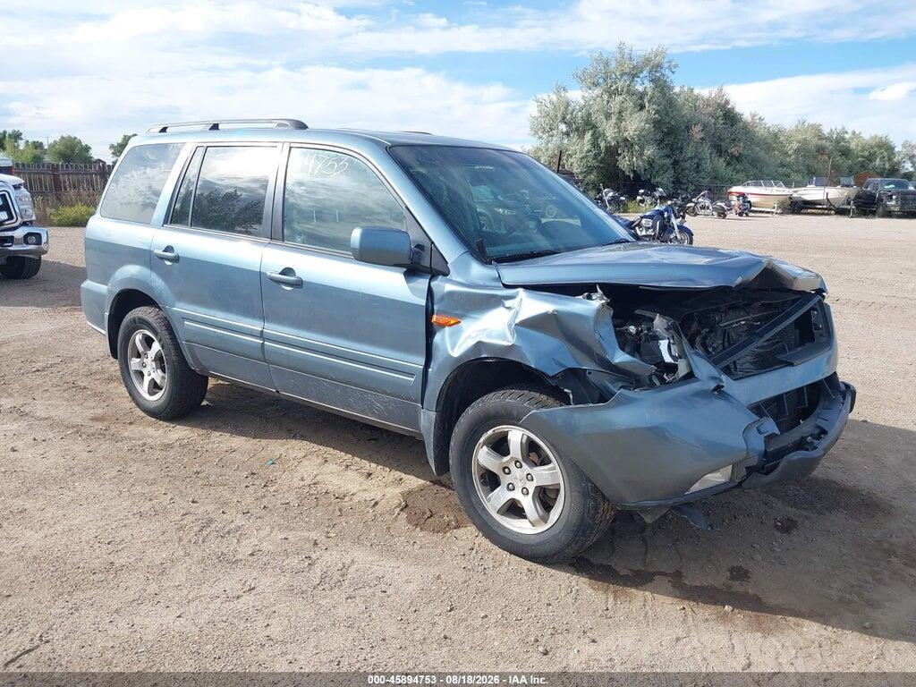 2006 HONDA PILOT 5FNYF28526B023769