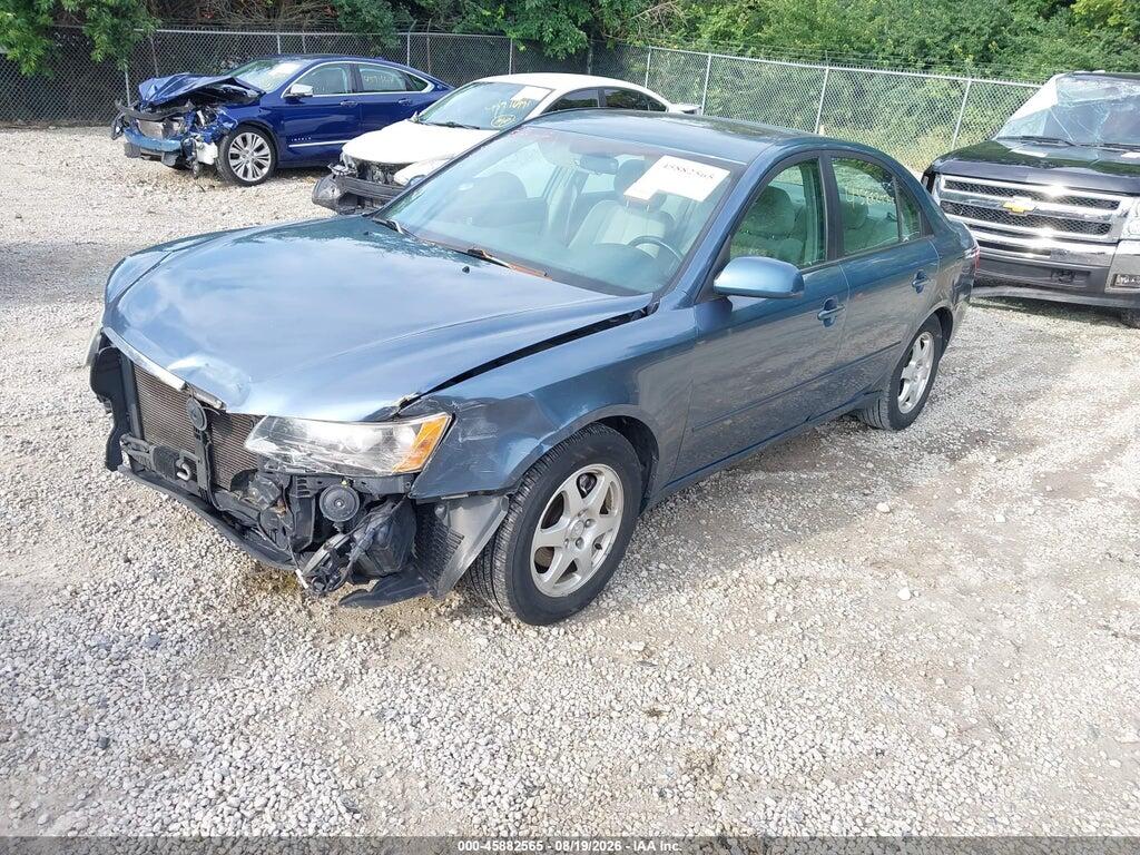 5NPEU46F16H096696 2006 HYUNDAI SONATA photo no. 2