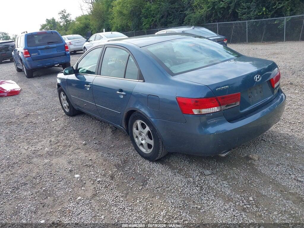 5NPEU46F16H096696 2006 HYUNDAI SONATA photo no. 3
