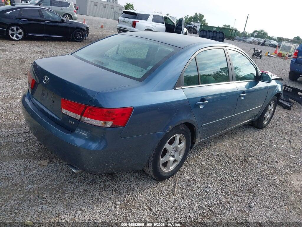 5NPEU46F16H096696 2006 HYUNDAI SONATA photo no. 4