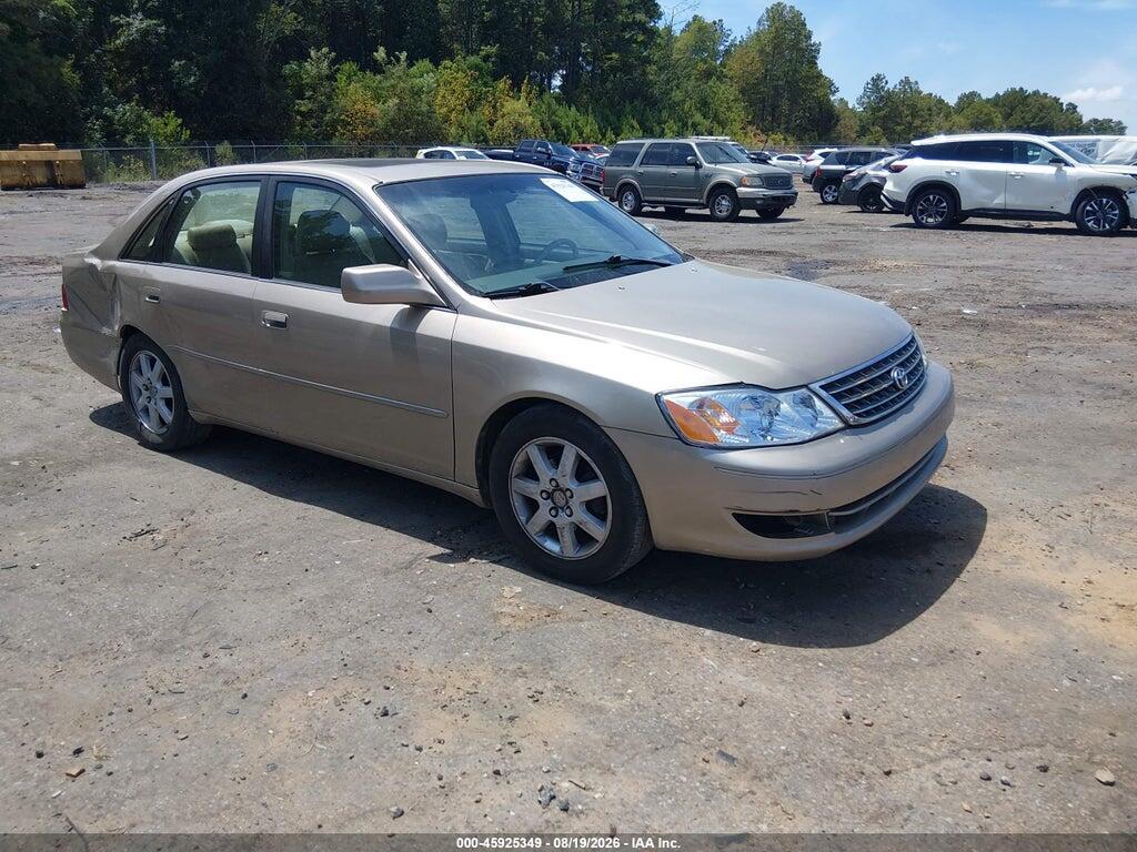 2003 TOYOTA AVALON 4T1BF28B43U303994