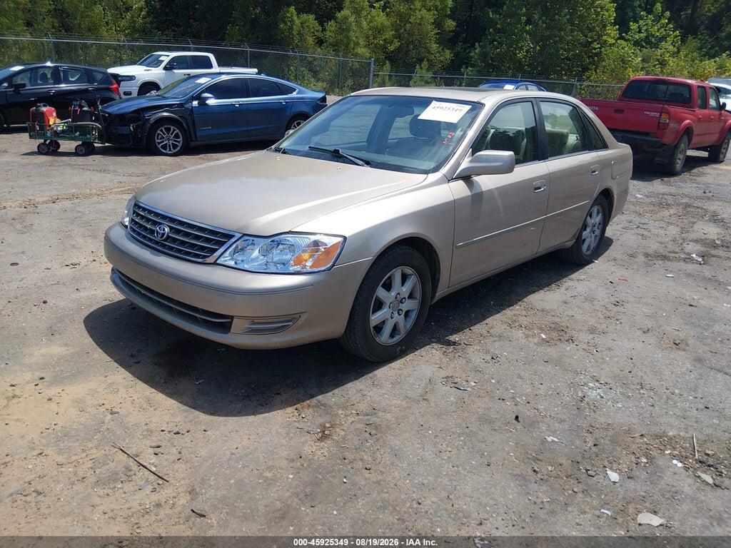 4T1BF28B43U303994 2003 TOYOTA AVALON photo no. 2
