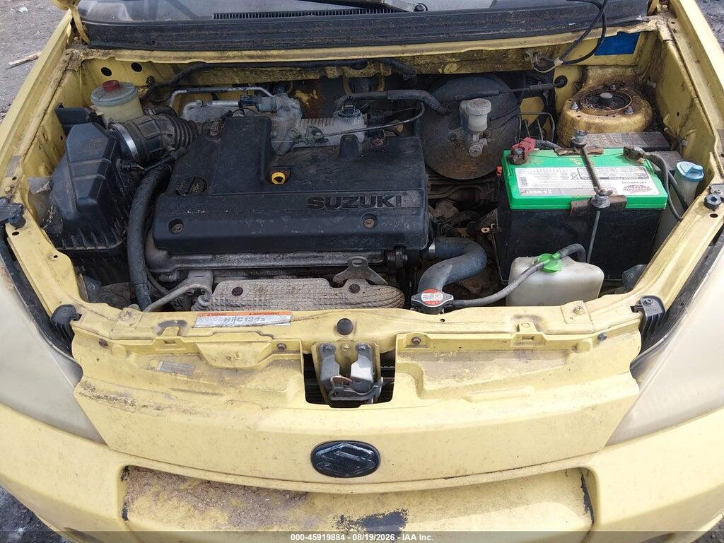 JS2RC41H635202252 2003 SUZUKI AERIO SX photo no. 10