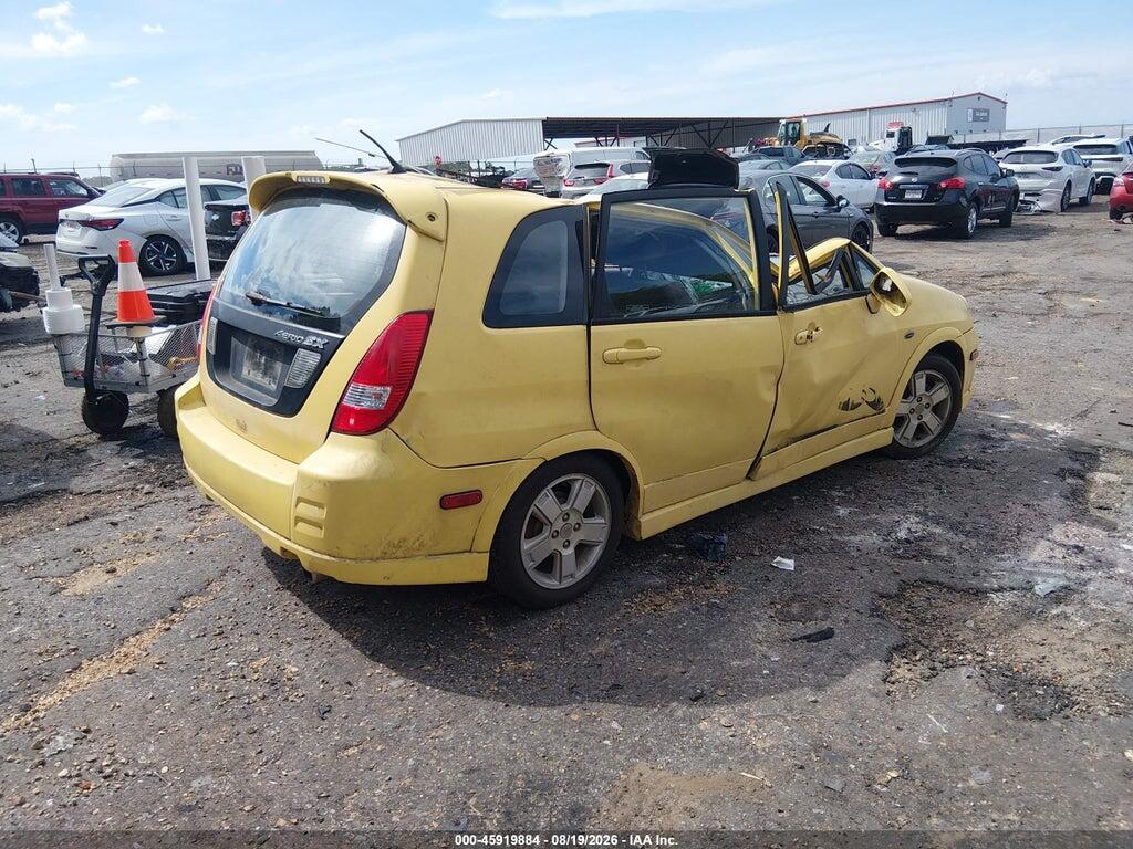 JS2RC41H635202252 2003 SUZUKI AERIO SX photo no. 4