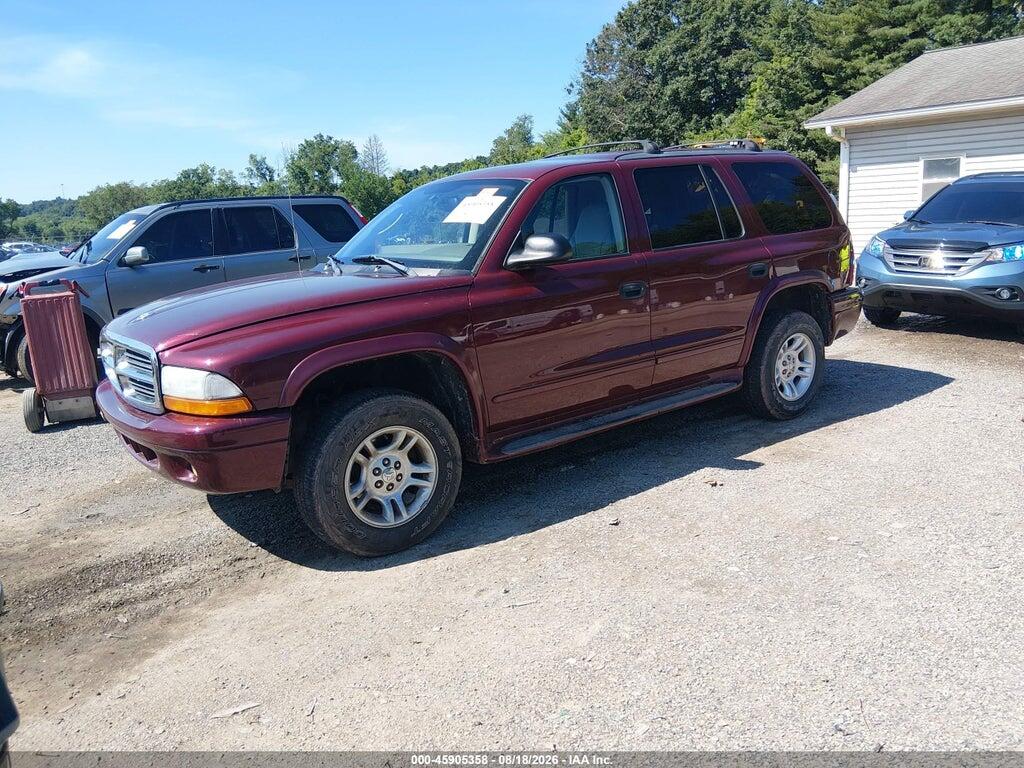 1D4HS58N83F550352 2003 DODGE DURANGO photo no. 2