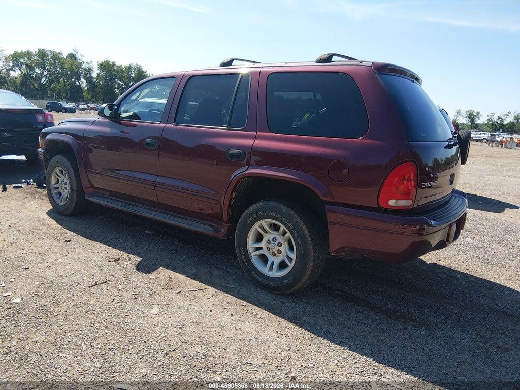 1D4HS58N83F550352 2003 DODGE DURANGO photo no. 3