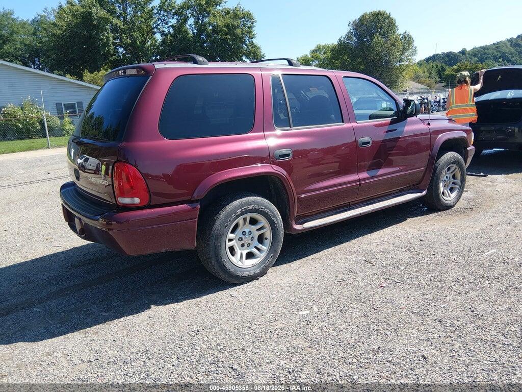 1D4HS58N83F550352 2003 DODGE DURANGO photo no. 4