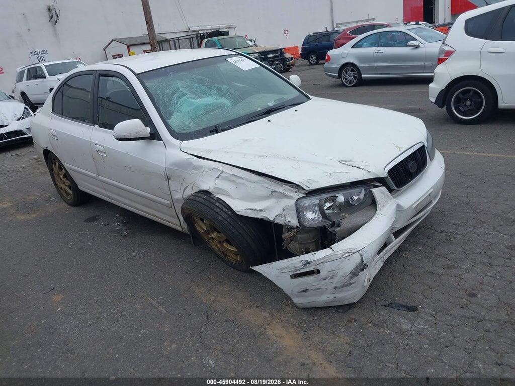 2003 HYUNDAI ELANTRA KMHDN45D13U663334