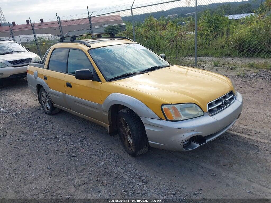 2003 SUBARU BAJA 4S4BT62C337114852
