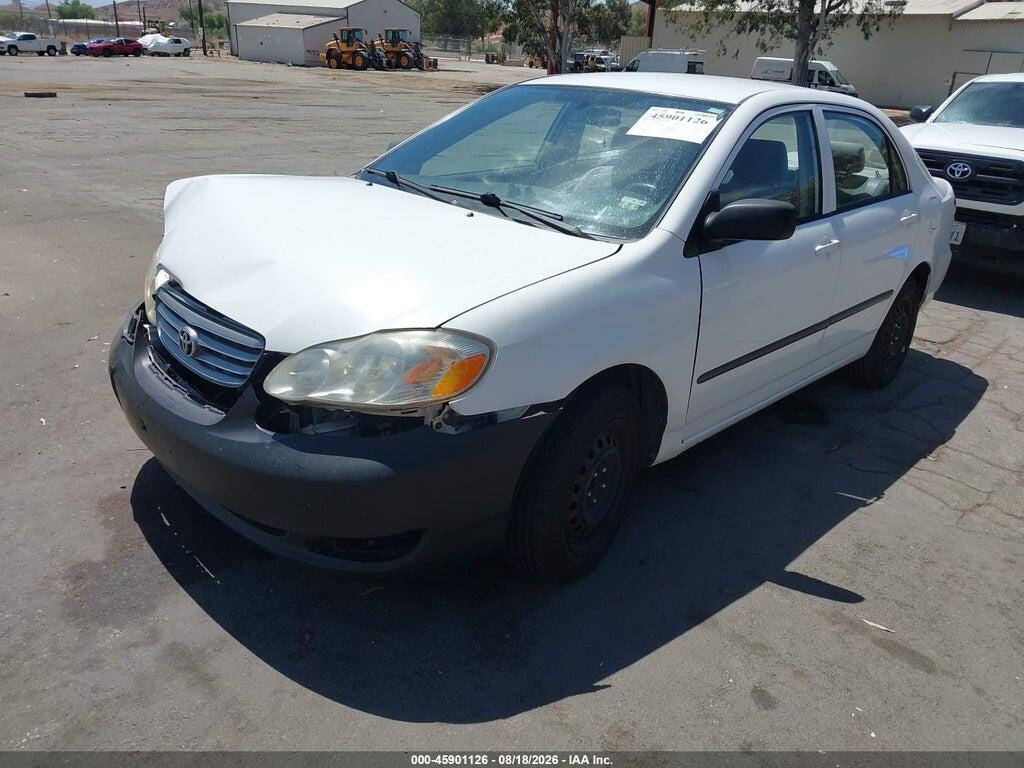 JTDBR32E032009993 2003 TOYOTA COROLLA photo no. 2