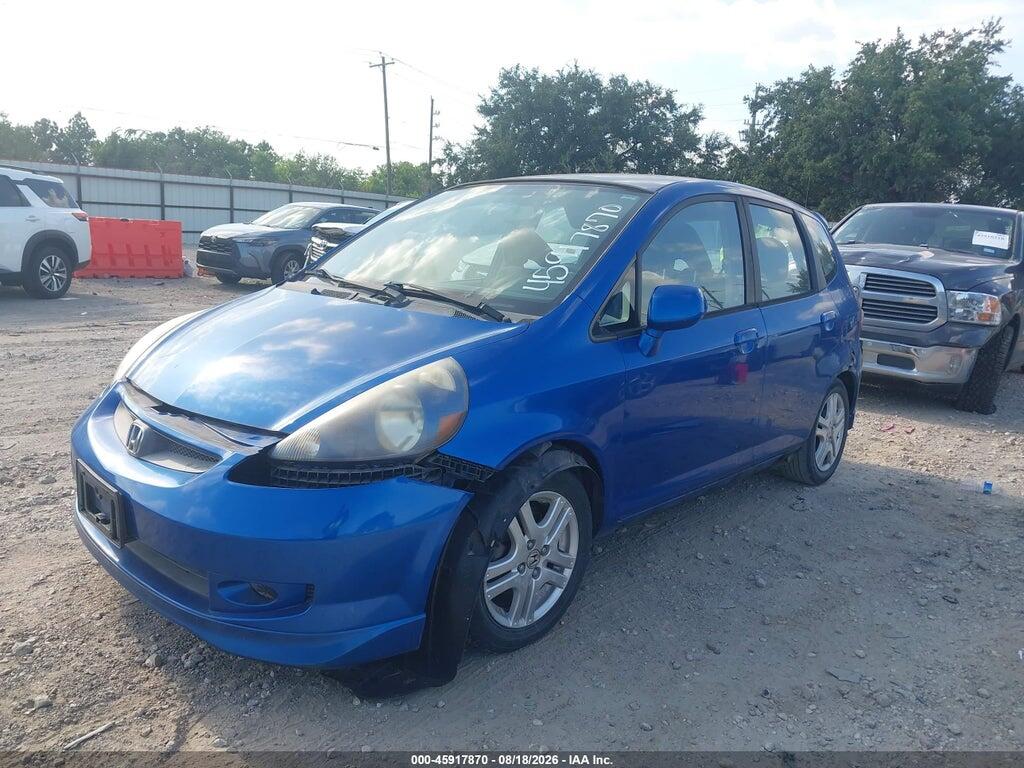 JHMGD38687S017784 2007 HONDA FIT photo no. 2