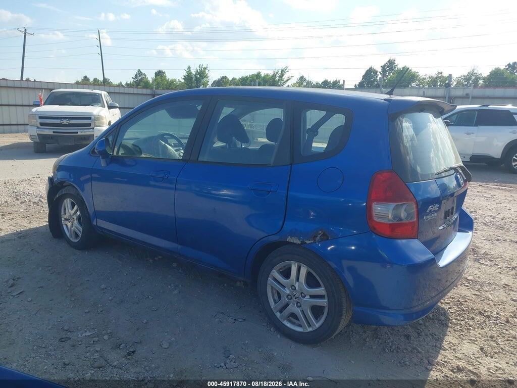 JHMGD38687S017784 2007 HONDA FIT photo no. 3