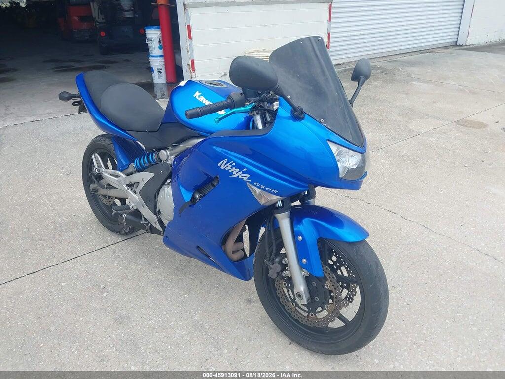2007 KAWASAKI EX650 JKAEXEA1X7A019207